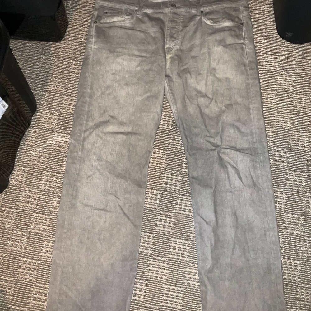Gray Denim Jeans